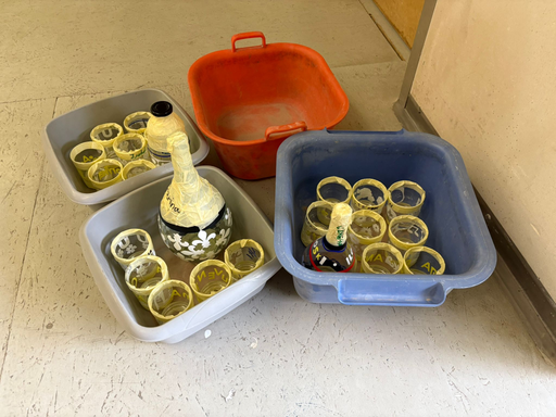 Gläser sandstrahlen