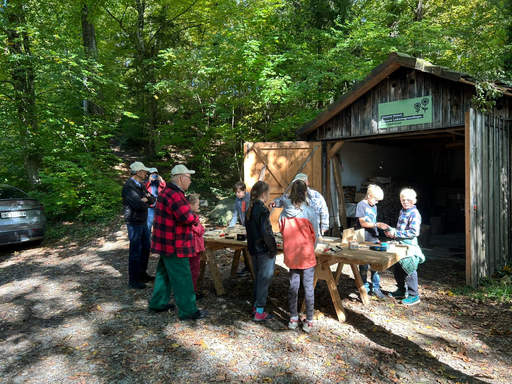 Bau eines Vogelhauses