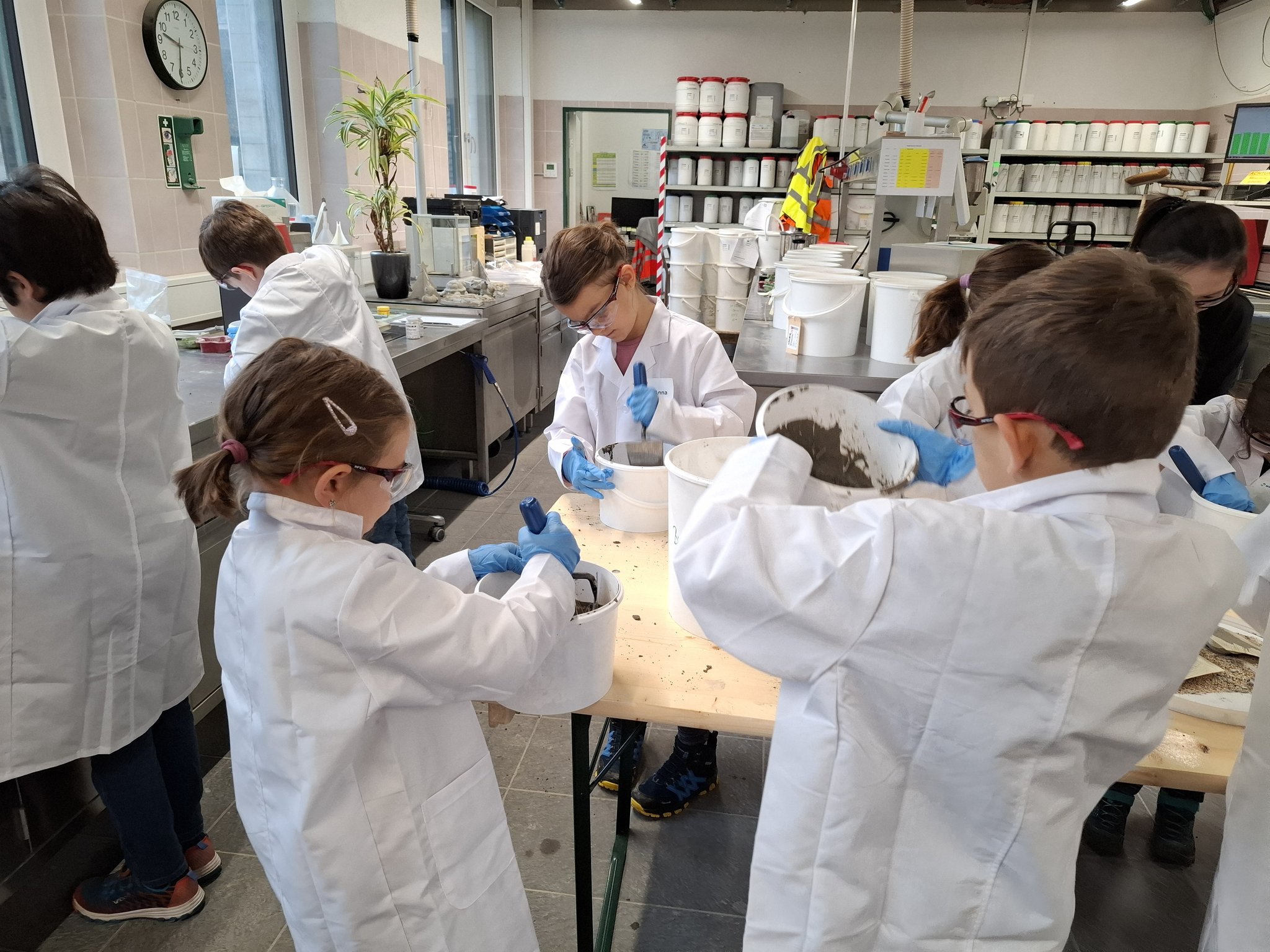 Betonfiguren giessen