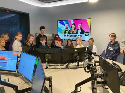 Besuch beim Radio Argovia