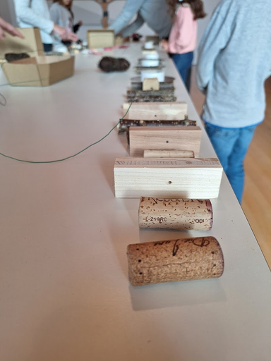 Dekoration aus Alublech