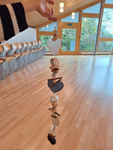 Dekoration aus Alublech