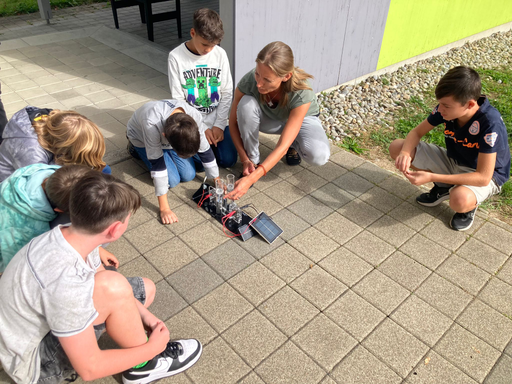 Besuch im PSI Schülerlabor iLab