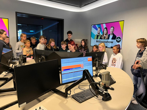 Besuch beim Radio Argovia