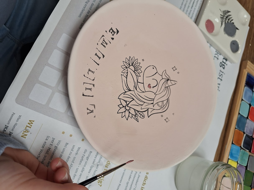 Keramikmalen im Atelier Janella
